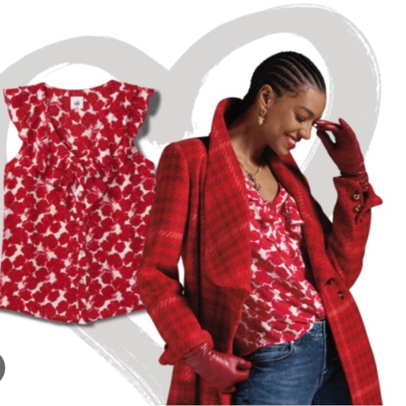 CAbi Tops - Cabi Rosy Top